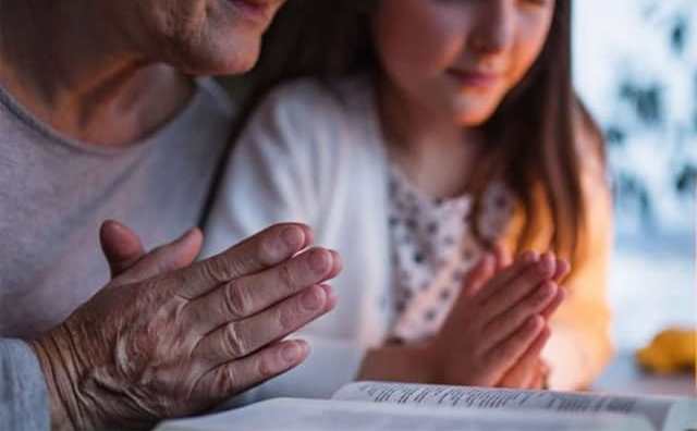 Prière de grand-parent pour ses petits-enfants