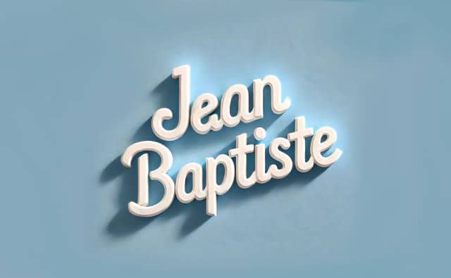 Prière pour les Jean Baptiste :