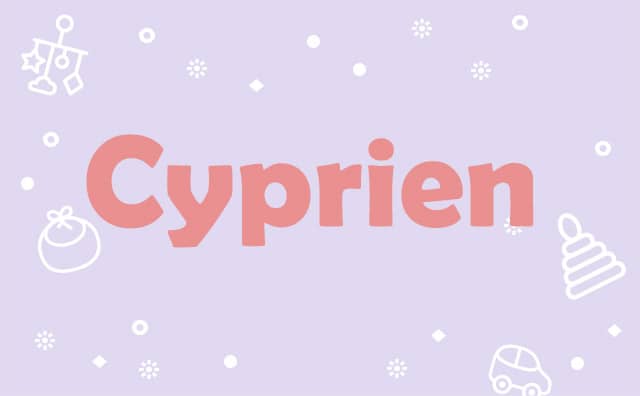 Prière pour les Cyprien :