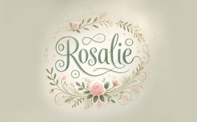 Prière pour Rosalie :