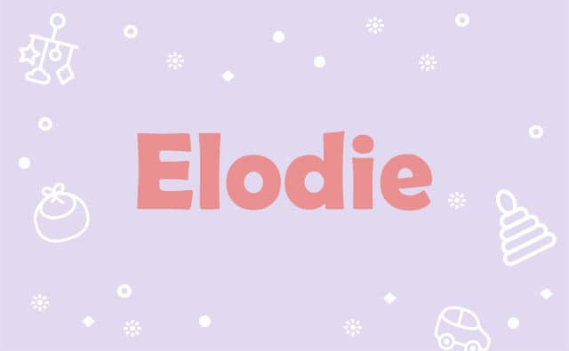 Prière pour les Elodie :