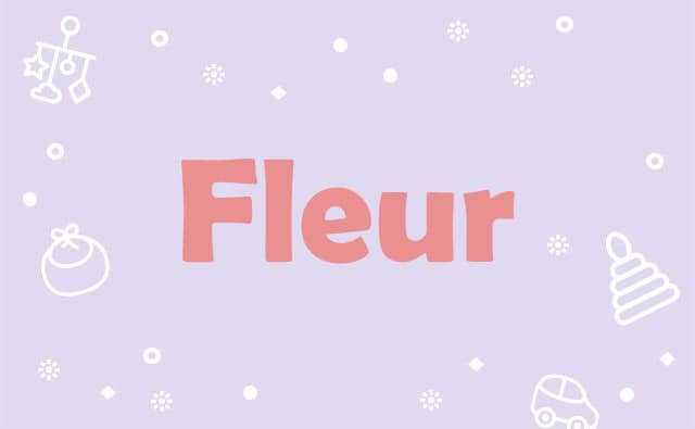 Prière pour les Fleur :