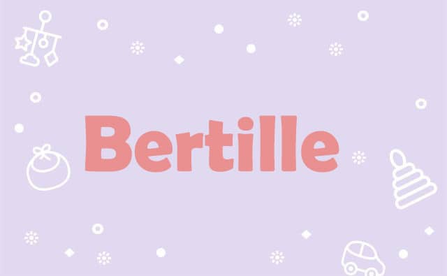 Prière pour les Bertille :