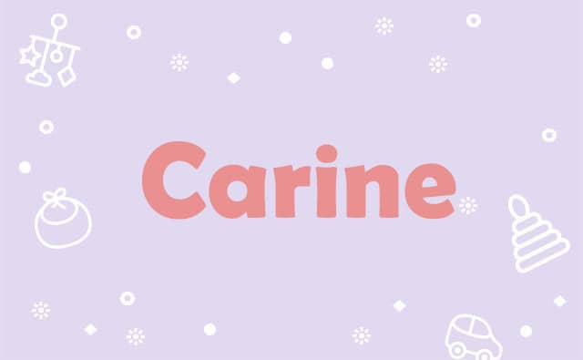 Prière pour les Carine :