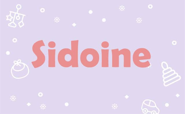 Prière pour les Sidoine :