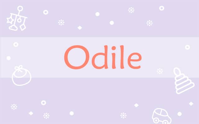 Prière pour les Odile :