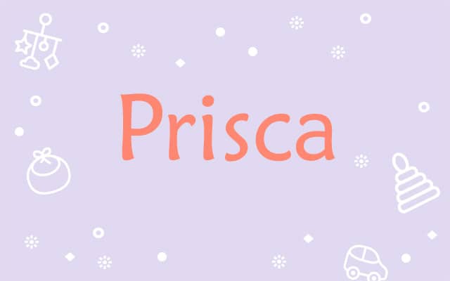 Prière pour les Prisca :