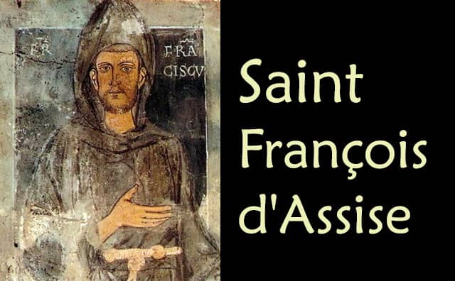 Prière à Saint François d'Assise