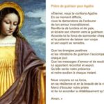 Prière de guérison pour Agathe :