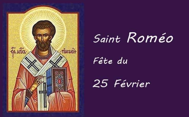 Prière à Saint Roméo