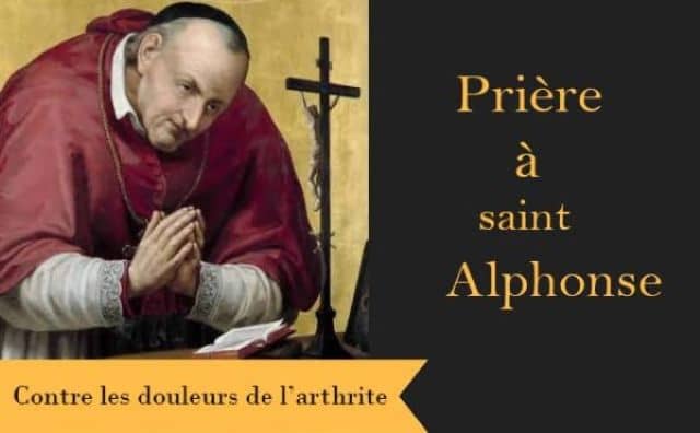 Prière à Saint Alphonse-Marie de Liguori contre les douleurs de l’arthrite