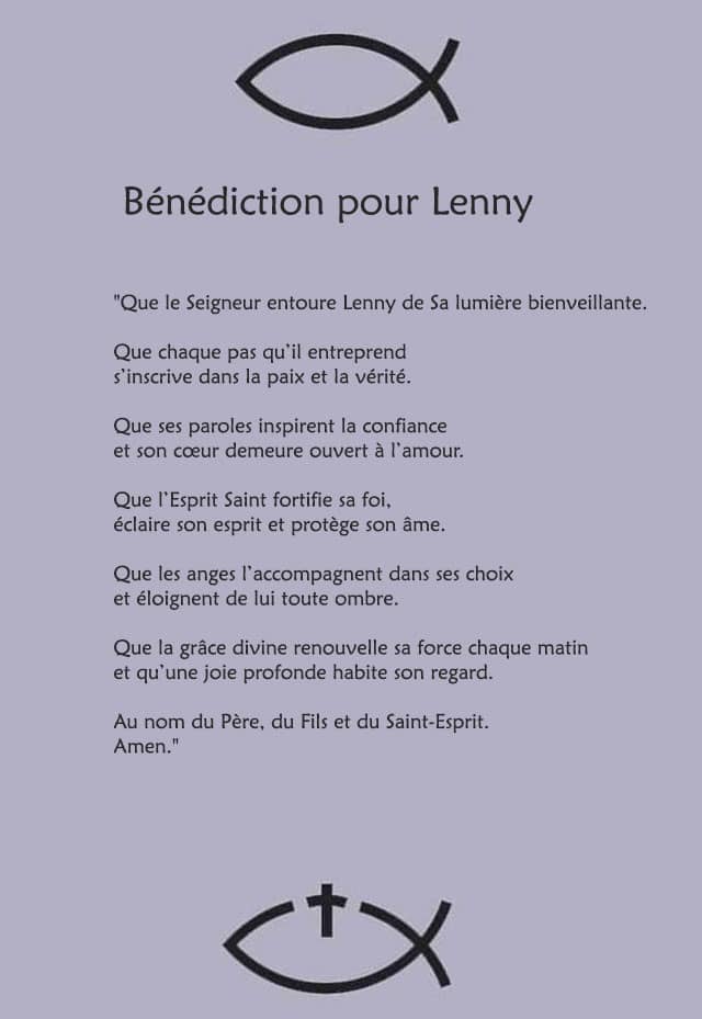 Une bénédiction pour Lenny
