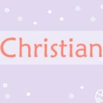 Prière pour les Christian :