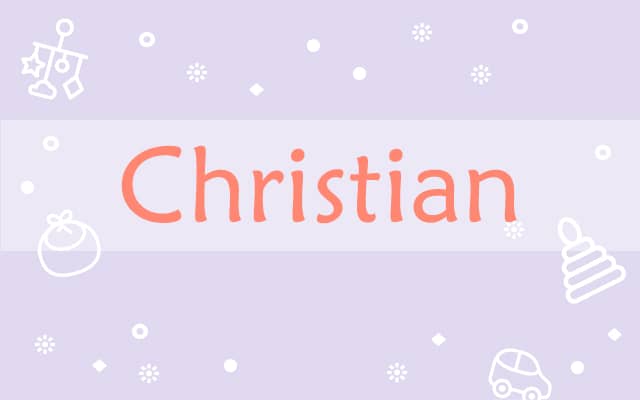 Prière pour les Christian :