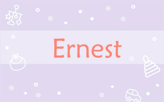 Prière pour les Ernest :