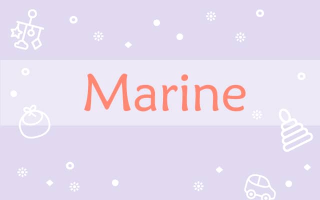 Prière pour les Marine :