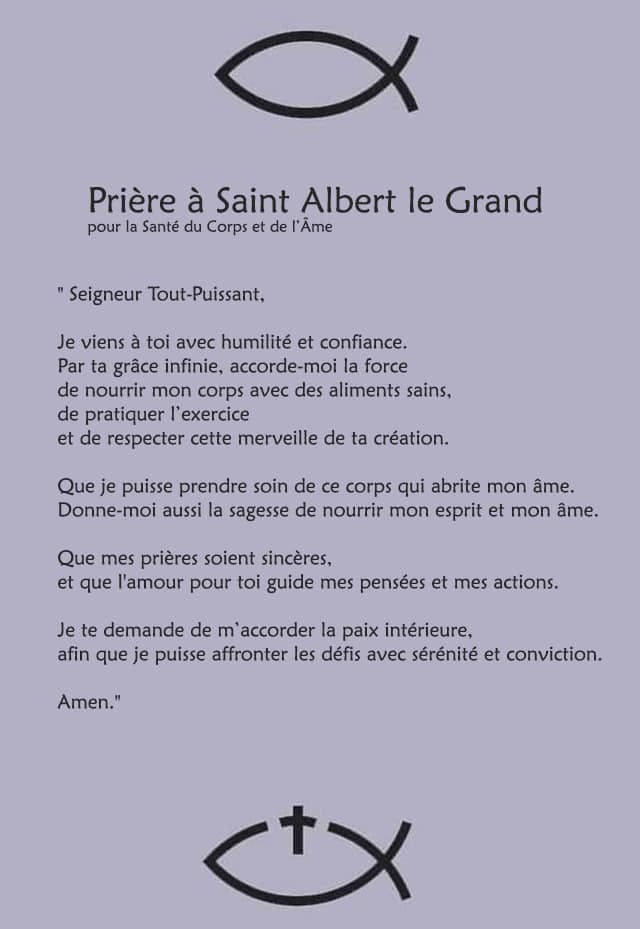 Saint Albert le Grand : sa Prière pour la Santé du Corps et de l’Âme