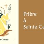Prière à sainte Carine