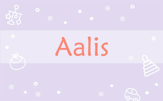 Prière pour les Aalis :