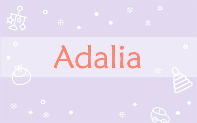 Prière pour les Adalia :