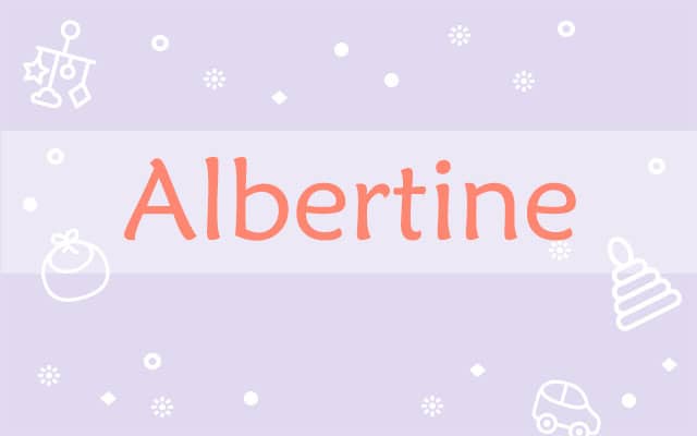 Prière pour les Albertine :