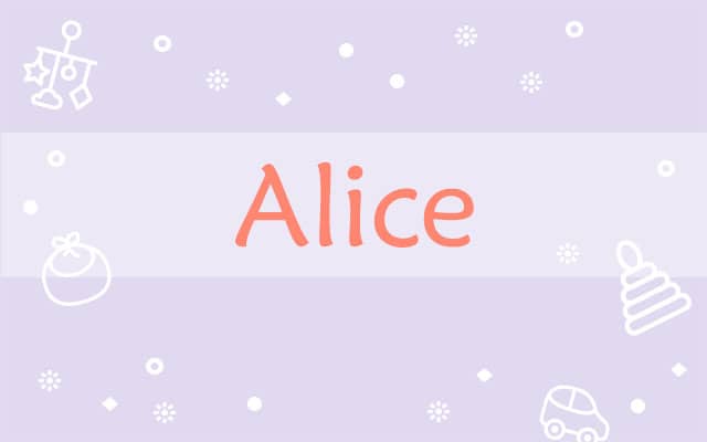 Prière pour les Alice :