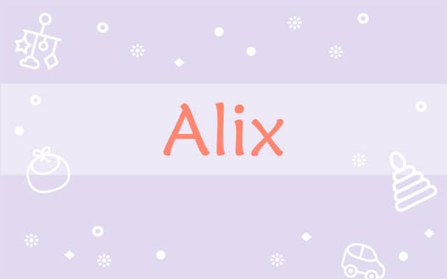 Prière pour les Alix :