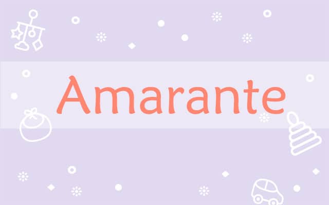 Prière pour les Amarante :