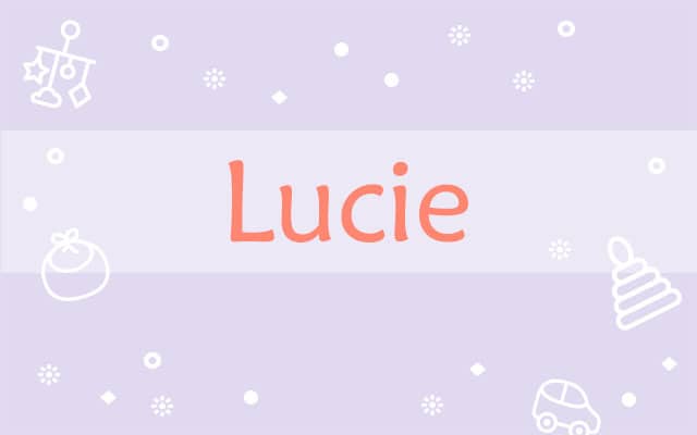 Prière pour les Lucie :