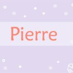 Prière pour les Pierre :